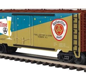 Pre- Order O Scale Premier Ballantine Beer Operating Reefer Car Car Number: 41017, 41022