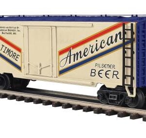 Pre- Order O Scale Premier American Pilsner Operating Reefer Car Car Number: 45285, 45290