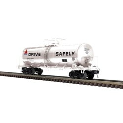 Atlas O Modern 40' Tank Car CSOX Drive Safely