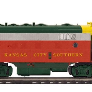 Kansas City Southern O Scale Premier F-7 A Unit Diesel Engine w/Proto-Sound 3.0 (Hi-Rail Wheels) #75