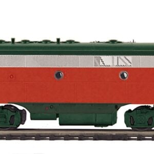 Kansas City Southern O Scale Premier F-7 B-Unit Diesel (Non-Powered) #75b