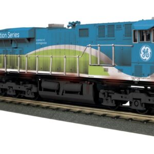 Pre-Owned GE Demonstrator O Gauge RailKing ES44AC Imperial Diesel & Caboose Set With Proto-Sound 3.0