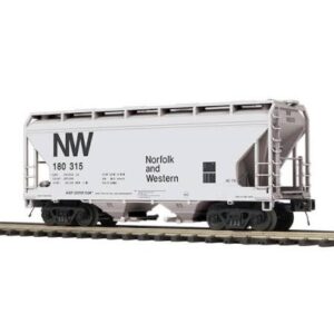Atlas O Premier ACF 2 Bay Centerflow Hopper Norfolk & Western