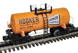 Atlas Premier 8000 Gallon Tank Car Hooker Chemical GATX #24930