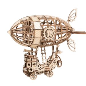 TG407 Airship Rolife 3D Wooden Puzzles Robotime Crafts