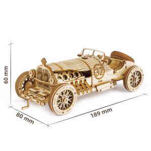 Rokr DIY Wooden Puzzle Car 3D Model MC401 for Christmas Gift