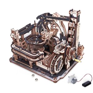 LGC01 Marble Spaceport ROKR  Marble Run 3D Wooden Puzzle