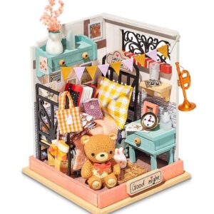 Rolife 3D DIY Wooden Puzzle House Kits Bedroom Model DS016