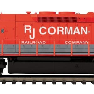 O Scale Premier RJ Corman SD40T-2 Tunnel Motor Diesel Engine w/Proto-Sound 3.0 (Hi-Rail Wheels) #8569
