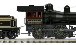 O Scale Premier Strasburg 4-4-0 American Steam Engine w/Proto-Sound 3.0 (70” Hi-Rail Wheels) #1223