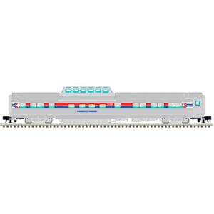 4-Car Set 3R - Amtrak California Zephyr 4-Car Set A