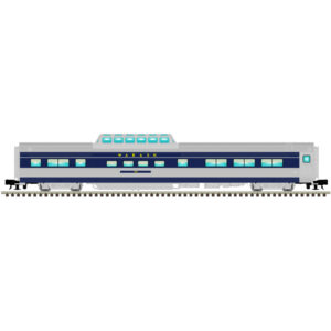 Dome Chair Car 3R - Wabash "Blue Bird" #201