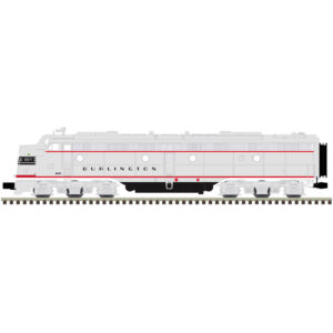 E8 Locomotive 3R DCS - Burlington (Black Stripes) #9971